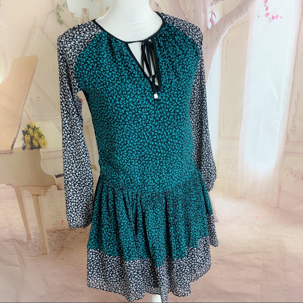 Michael Kors Floral Tassel Multi- Color Dress - Picture 5 of 10